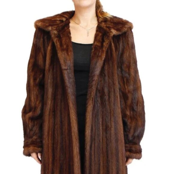 Wild Type Mink Coat - Large - Picture 8 of 10